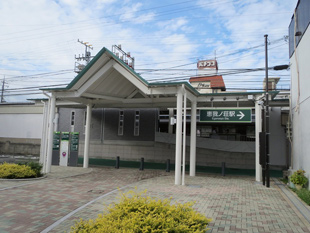 恵我之荘駅 駅前広場